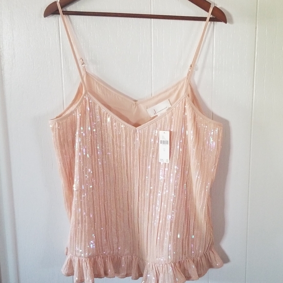 Anthropologie Beaded Cami - Picture 4 of 6